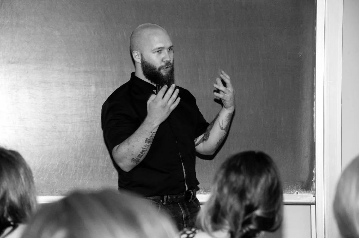 Tom Kozacinski Speaking to Audience + Communication Workshop + Seminar